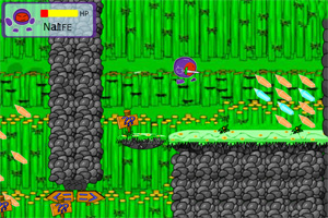 小紫球收集水晶