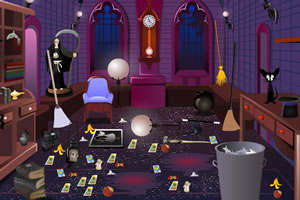 打扫女巫的房间