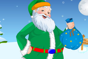 和蔼的圣诞老人