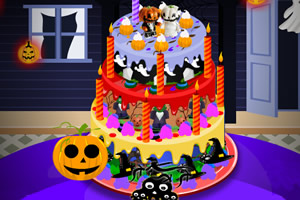 美味的万圣节蛋糕