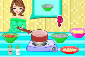 美味的南瓜通心粉