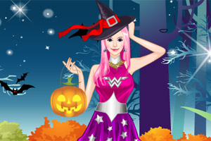 万圣节女巫师
