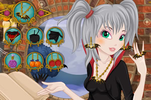 小恶魔女孩装扮