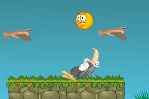 黄色笑脸收集齿轮