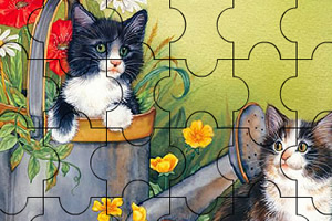 小猫咪拼图