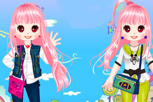 户外双胞胎姐妹