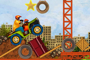 驾驶四驱摩托无敌版