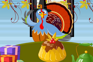 漂亮感恩节房间