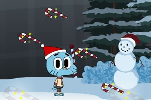 圣诞节抢糖跳跃