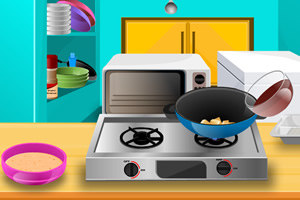 美味的布朗尼冰淇淋