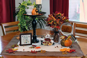 感恩节晚餐房间