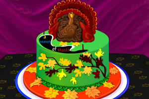 2012感恩节蛋糕