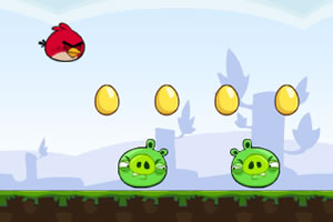 愤怒小鸟收金蛋