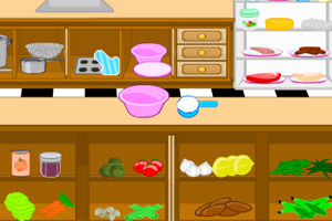 制作南瓜香料松饼