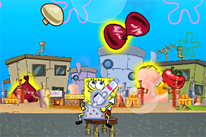 海绵宝宝水果射击