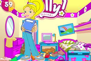 波莉整房间