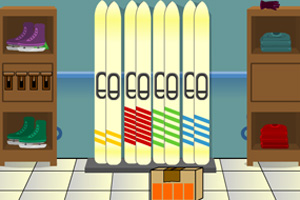 滑雪用品店逃脱