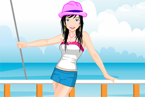 凯蒂海边休闲装