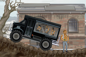 驾驶狱警车无敌版