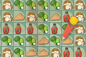 披萨食物对对碰