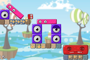 怪物岛上的红方块2选关版