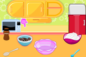 咖啡冰淇淋蛋糕