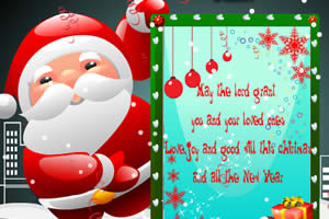 圣诞祝福板装饰