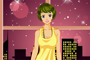 女孩化妆和换装