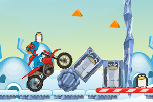 恐龙南极骑摩托