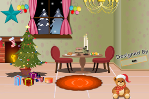 圣诞节房间装饰