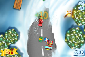 乐高人收圣诞礼物