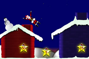 圣诞老人飞翔吧