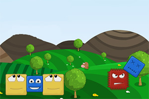 快乐的方块家族选关版