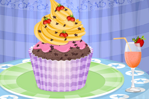 美味的纸杯蛋糕