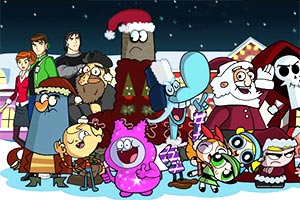 动漫明星打雪仗2无敌版