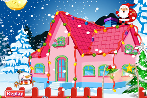 漂亮圣诞屋