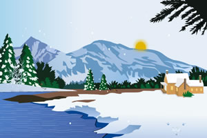 圣诞节雪地逃脱