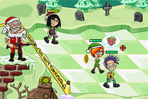 发怒的圣诞老人