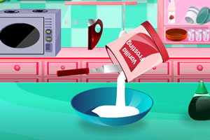 可口的龟形蛋糕