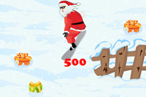 圣诞老人滑雪之旅