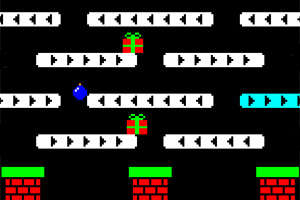 圣诞礼物传送带