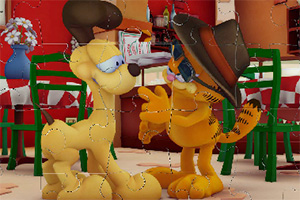 达菲猫乐趣拼图