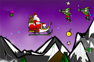 圣诞老人战精灵