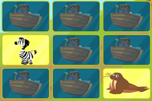 船上小动物翻牌