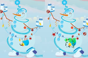 冬季清晨找不同