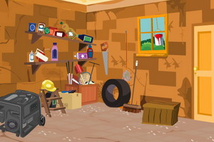 逃出安静的储物室