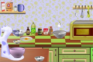 小猫咪制作姜饼