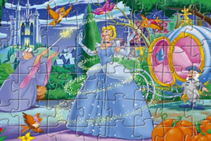 灰姑娘公主拼图