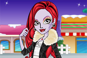 狼女的新年装扮