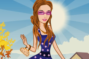 漂亮的花季女生